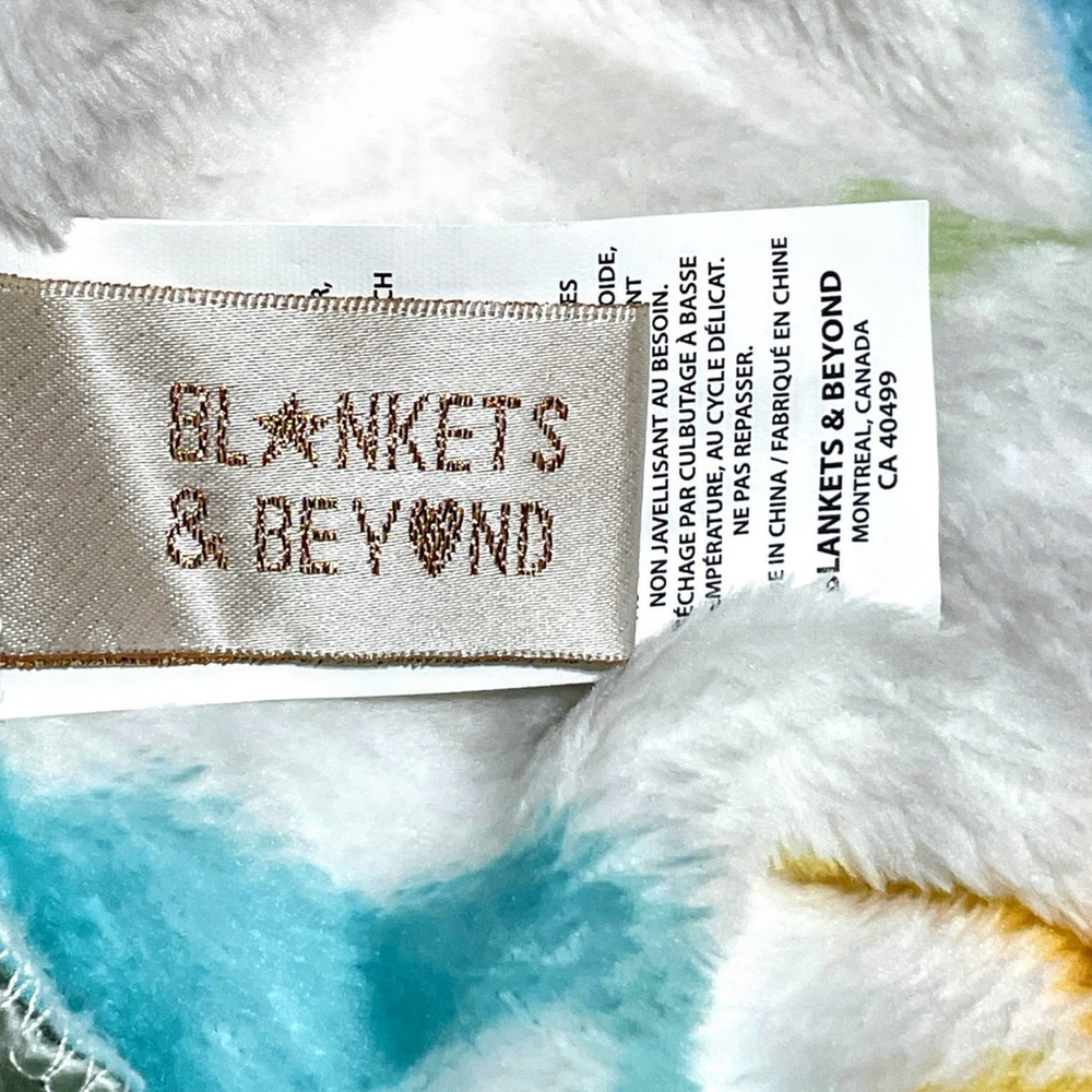 Blankets & Beyond Unisex 12 Mo Dino Dinosaur Robe Plush Hooded Tie Colorful READ - Picture 8 of 15